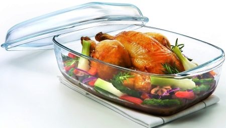 Glass baking dishes: advantages and disadvantages, selection and care