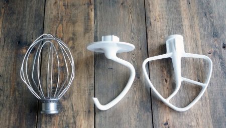 Whisks for the mixer: types and characteristics