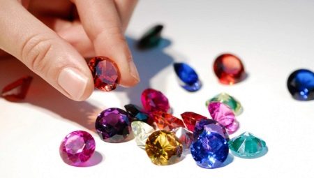 Tipos de gemas artificiais e suas propriedades