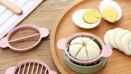 Slicers telur: jenis, gambaran umum dan syarat penggunaan