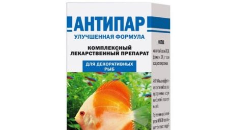 Antipar per pesci: descrizione e istruzioni per l'uso
