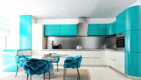 Design a large kitchen in a private house