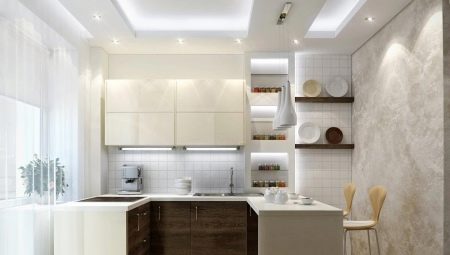 Køkken design 9 kvm m: nyttige anbefalinger og interessante eksempler