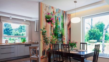 لوحات جدارية على المطبخ: أصناف وخيارات وأمثلة