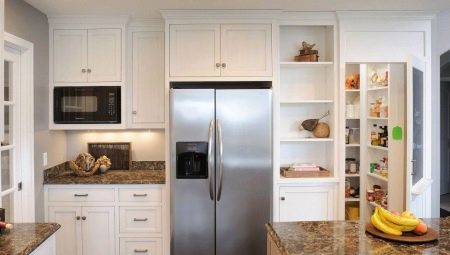 Réfrigérateur dans la cuisine: où puis-je installer à l'intérieur?