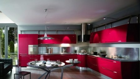 Aukštųjų technologijų virtuvės interjero dizaino idėjos