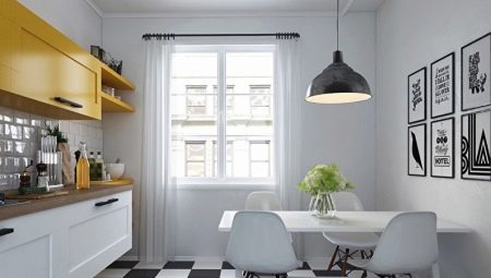 Ideas for interior design kitchen 10 square meters. m
