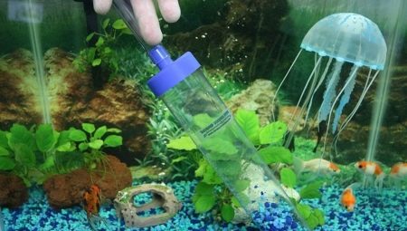 Hoe maak je met je eigen handen een sifon voor een aquarium?