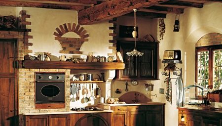 Cozinha antiga: regras de design e exemplos bonitos