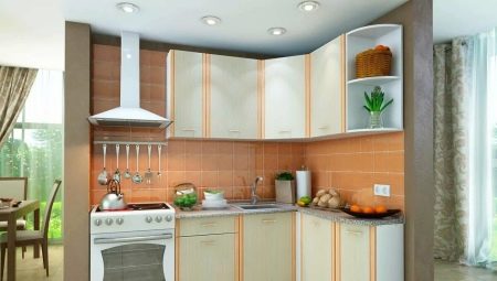 Mobili da cucina ad angolo: varietà e opzioni di design