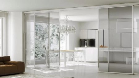 Sliding doors between the kitchen and the living room: which are better to put?