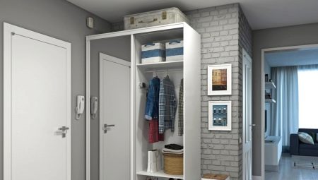 Csúszó szekrény kis folyosón: típusok, kiválasztás és elhelyezés