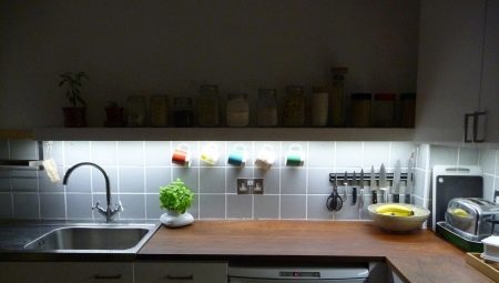 LED sloksne virtuvei: kuru izvēlēties un kā uzstādīt?