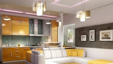 The subtleties of the layout of the kitchen combined with the living room