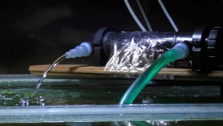 Esterilizadores UV para um aquário: características, seleção e uso