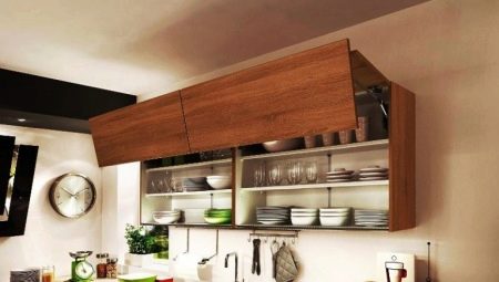 Височината на горните кухненски шкафове