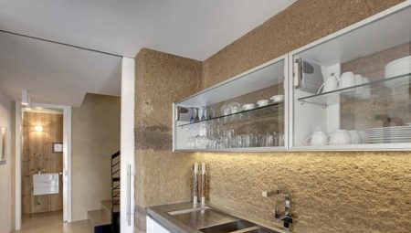 Papel de parede líquido na cozinha: prós, contras e acabamentos
