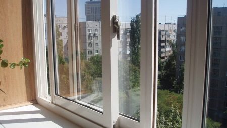 Aluminium gelongsor tingkap ke balkoni: jenis, pemilihan, pemasangan, penjagaan