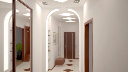 Koridorda kemer: tasarım türleri ve tasarım kuralları