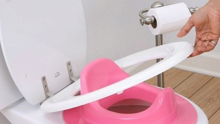 Detské toaletné sedačky: typy a výber