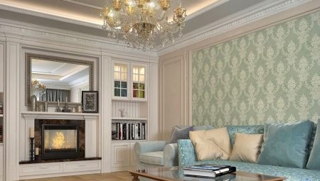 Neoclassical living room interior design