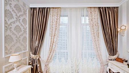 Design curtains for the living room: varieties, selection tips, examples