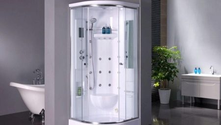 Parly sprchy: sestava, výběrová doporučení