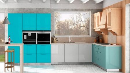 Fasader til køkkenet: typer, materialer, design og valg