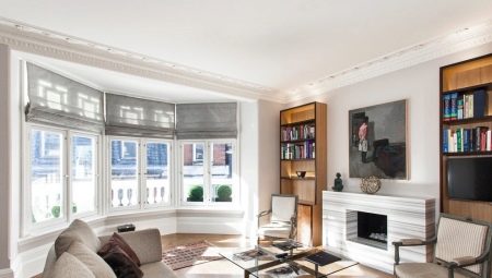 Obývací pokoj s arkýřovým oknem: designové prvky, nápady na design interiéru