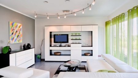 Obývacia izba v modernom štýle: pravidlá a odporúčania pre dizajn