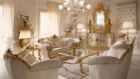 Mobília de sala de estar italiana: características e os melhores modelos