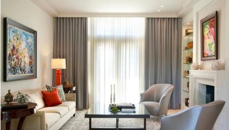 Hogyan válasszunk függönyöket a nappali szobájában a tapéta színe alapján?