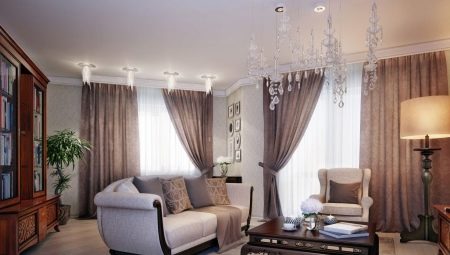 How to choose curtains in the hall?