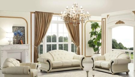 Класически дивани за хола: гледки и функции