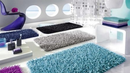 Bad og toalettmatter: hva er og hvordan velge de riktige?