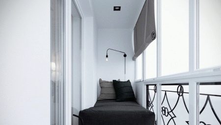Легла на балкона: функции и преглед на гледките