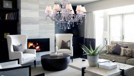 Lustry v obývacím pokoji s nízkým stropem: nejlepší modely a doporučení pro výběr
