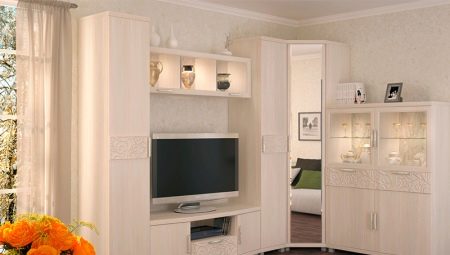 Oturma odası için modüler köşe mobilyaları: seçim için en iyi seçenekler ve ipuçları