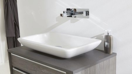 Choose a small washbasin with toilet