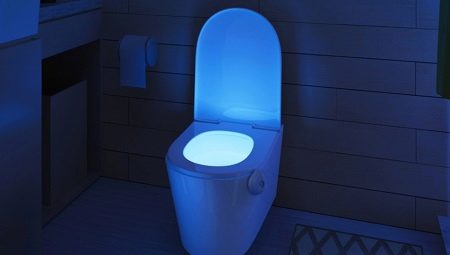 Позадинско осветљење за тоалет: шта се дешава и како одабрати?