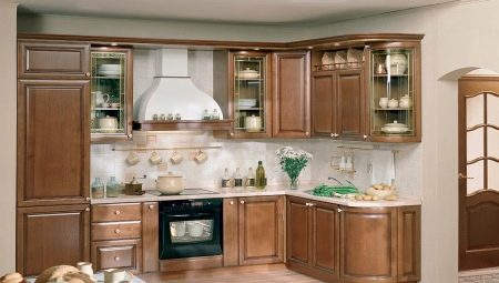 Dimensions of kitchen corner cabinets