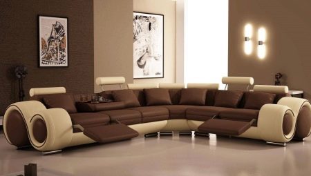 Sofás modernos para a sala de estar: variedades e dicas para escolher