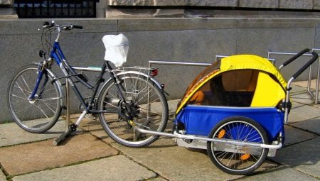 Ρυμουλκούμενα ποδηλάτων: σκοπός, τύποι και επιλογή