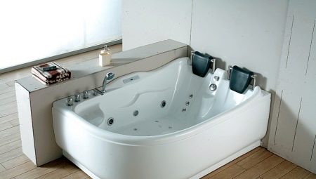 Bồn tắm xoáy nước acrylic: giống, lựa chọn, sắc thái sử dụng