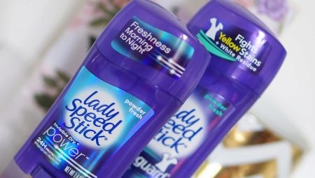 Lady Speed ​​Stick Deodorantlar: malzemeler, artıları ve eksileri, seçim için ipuçları