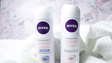 Nivea Deodorants Pulver Effect: Sammansättning och applikationsfunktioner