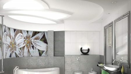 Reka bentuk siling bilik mandi
