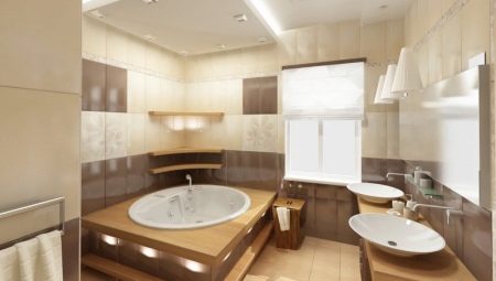 9 kvm badeværelse design m: funktioner og eksempler