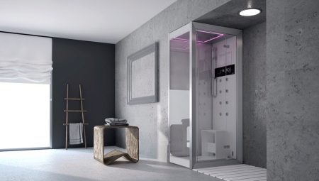 Koltuklu duş kabinleri: özellikler, çeşitleri, seçim kuralları