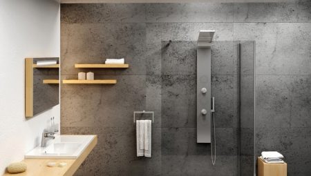 Sprchové panely: vlastnosti, typy a možnosti